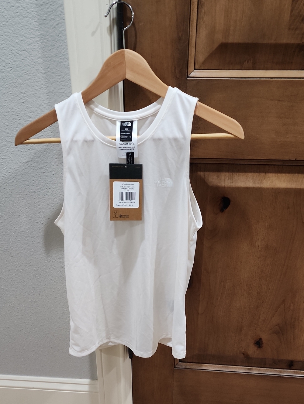 The North Face Women's White Performance Tank
